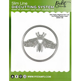 Picket Fence Studios Bee Happy Negative Slim Line 4x4 Inch Die Cutting System Insert (SDCS-146) (OUTLET)