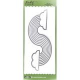 Picket Fence Studios Slim Line Curvy Rainbow 4x10 Inch Dies (SDCS-149) (OUTLET)