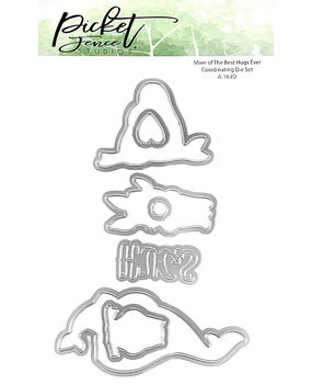 Picket Fence Studios More of The Best Hugs Ever 4x6 Inch Dies (A-163D) (OUTLET)