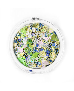 Picket Fence Studios Blue Flamingo Mambo Sequin Mix (SQC-143) (OUTLET)