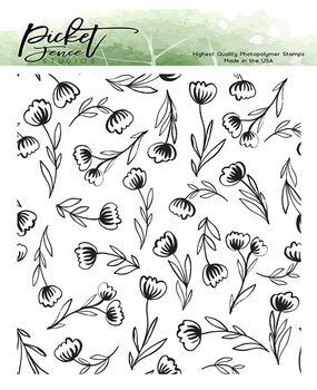 Picket Fence Studios Blossoms 4x4 Inch Clear Stamps (F-169) (OUTLET) Picket Fence Studios Blossoms 4x4 Inch Clear Stamps (F-169) (OUTLET)