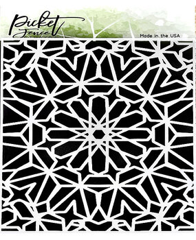 Picket Fence Studios Retro Burst 6x6 Inch Stencil (SC-297) (OUTLET) Picket Fence Studios Retro Burst 6x6 Inch Stencil (SC-297) (OUTLET)