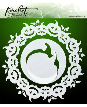 Picket Fence Studios Jack-o-Lantern 6x6 Inch Stencil (SC-260) (OUTLET) Picket Fence Studios Jack-o-Lantern 6x6 Inch Stencil (SC-260) (OUTLET)