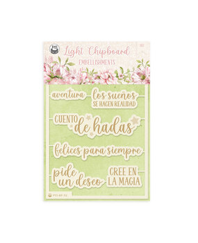 P13 Believe in Fairies Light Chipboard Embellishments ESP (8pcs) (P13-BIF-52) (OUTLET) P13 Believe in Fairies Light Chipboard Embellishments ESP (8pcs) (P13-BIF-52) (OUTLET)