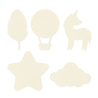 P13 Believe in Fairies Light Chipboard Embellishments 6x6 Inch Album Base (P13-BIF-57) (OUTLET)