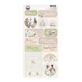 P13 Love and Lace Chipboard Stickers 02 (17pcs) (P13-LAL-35) (OUTLET)