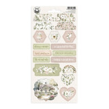 P13 Love and Lace Chipboard Stickers 03 (18pcs) (P13-LAL-36) (OUTLET)