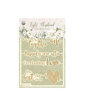 P13 Love and Lace Light Chipboard Embellishments 06 Deco Base Shaker ENG (P13-LAL-55) (OUTLET) P13 Love and Lace Light Chipboard Embellishments 06 Deco Base Shaker ENG (P13-LAL-55) (OUTLET)