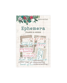 P13 Naturalist Ephemera Frames and Words (13pcs) (P13-NAT-37) (OUTLET) P13 Naturalist Ephemera Frames and Words (13pcs) (P13-NAT-37) (OUTLET)