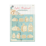 P13 Travel Journal Light Chipboard Embellishments 03 (14pcs) (P13-TRJ-46) (OUTLET)