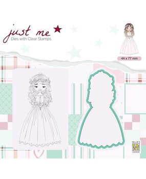 Nellie Snellen Just Me Stamp & Die Communion (JMSD004) (OUTLET)