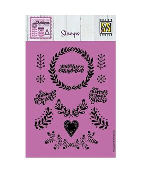 Nellie Snellen Golden Gifts Clear Stamp Beary Special (NSCS026) (OUTLET)