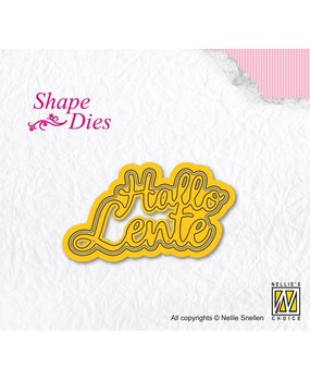 Nellie Snellen Shape Die Hallo Lente (SD310) (OUTLET)