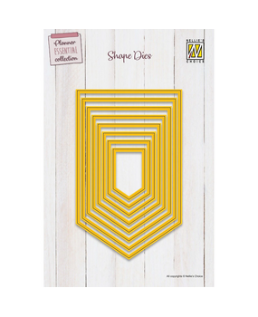 Nellie Snellen Shape Die Planner Essential Cutting & Embossing Banners (SD316) (OUTLET)