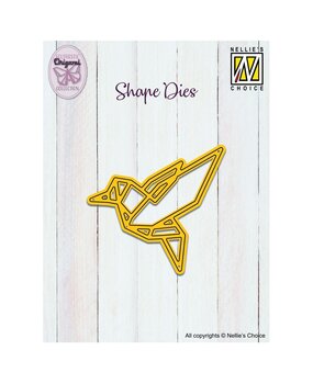 Nellie Snellen Shape Die Origami Bird (SD322) (OUTLET)