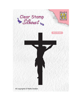 Nellie Snellen Silhouette Clear Stamps Cross (SIL058) (OUTLET)