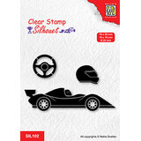 Nellie Snellen Silhouette Clear Stamps Formula One Serie 1 (SIL102) (OUTLET)