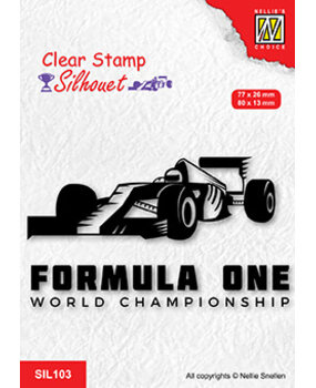 Nellie Snellen Silhouette Clear Stamps Formula One Serie 2 (SIL103) (OUTLET) Nellie Snellen Silhouette Clear Stamps Formula One Serie 2 (SIL103) (OUTLET)