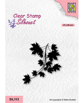 Nellie Snellen Silhouette Clear Stamps Maple Branch (SIL113) (OUTLET) Nellie Snellen Silhouette Clear Stamps Maple Branch (SIL113) (OUTLET)