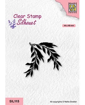Nellie Snellen Silhouette Clear Stamps Willow Branch (SIL115) (OUTLET) Nellie Snellen Silhouette Clear Stamps Willow Branch (SIL115) (OUTLET)