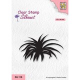 Nellie Snellen Silhouette Clear Stamps Yucca (SIL118) (OUTLET)