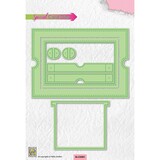 Nellie Snellen Special Card Dies Sliding Card (SLCD001) (OUTLET)