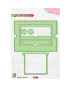 Nellie Snellen Special Card Dies Sliding Card (SLCD001) (OUTLET) Nellie Snellen Special Card Dies Sliding Card (SLCD001) (OUTLET)