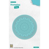 Nellie Snellen Stamping Dies Round Christmas Trees (STAD003) (OUTLET)