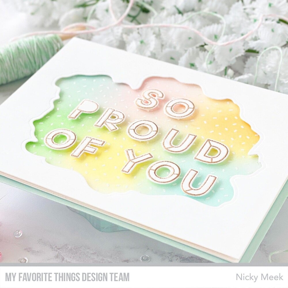 My Favorite Things Cue the Confetti Background Rubber Stamp (BG-151) (OUTLET) My Favorite Things Cue the Confetti Background Rubber Stamp (BG-151) (OUTLET)