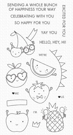 My Favorite Things Bunch of Happiness Clear Stamps (CS-579) (OUTLET) My Favorite Things Bunch of Happiness Clear Stamps (CS-579) (OUTLET)