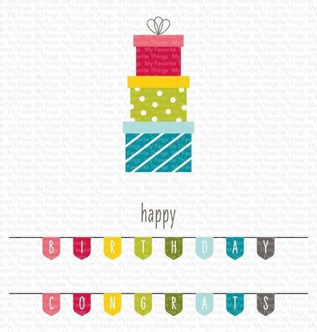 My Favorite Things Celebrate You Clear Stamps (CS-585) (OUTLET) My Favorite Things Celebrate You Clear Stamps (CS-585) (OUTLET)