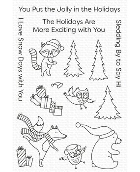 My Favorite Things Put the Jolly in the Holidays Clear Stamps (CS-612) (OUTLET) My Favorite Things Put the Jolly in the Holidays Clear Stamps (CS-612) (OUTLET)