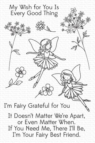 My Favorite Things Fairy Best Friend Clear Stamps (CS-679) (OUTLET) My Favorite Things Fairy Best Friend Clear Stamps (CS-679) (OUTLET)