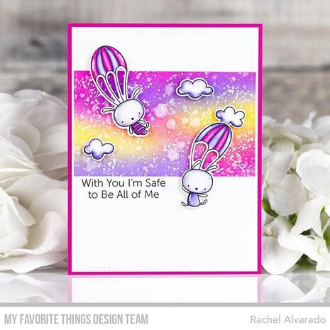 My Favorite Things Parachute Pals Clear Stamps (CS-682) (OUTLET)