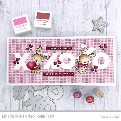 My Favorite Things Itty Bitty Love Notes Clear Stamps (CS-753) (OUTLET)