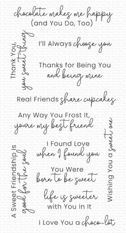 My Favorite Things Sweet Nothings Clear Stamps (CS-754) (OUTLET) My Favorite Things Sweet Nothings Clear Stamps (CS-754) (OUTLET)