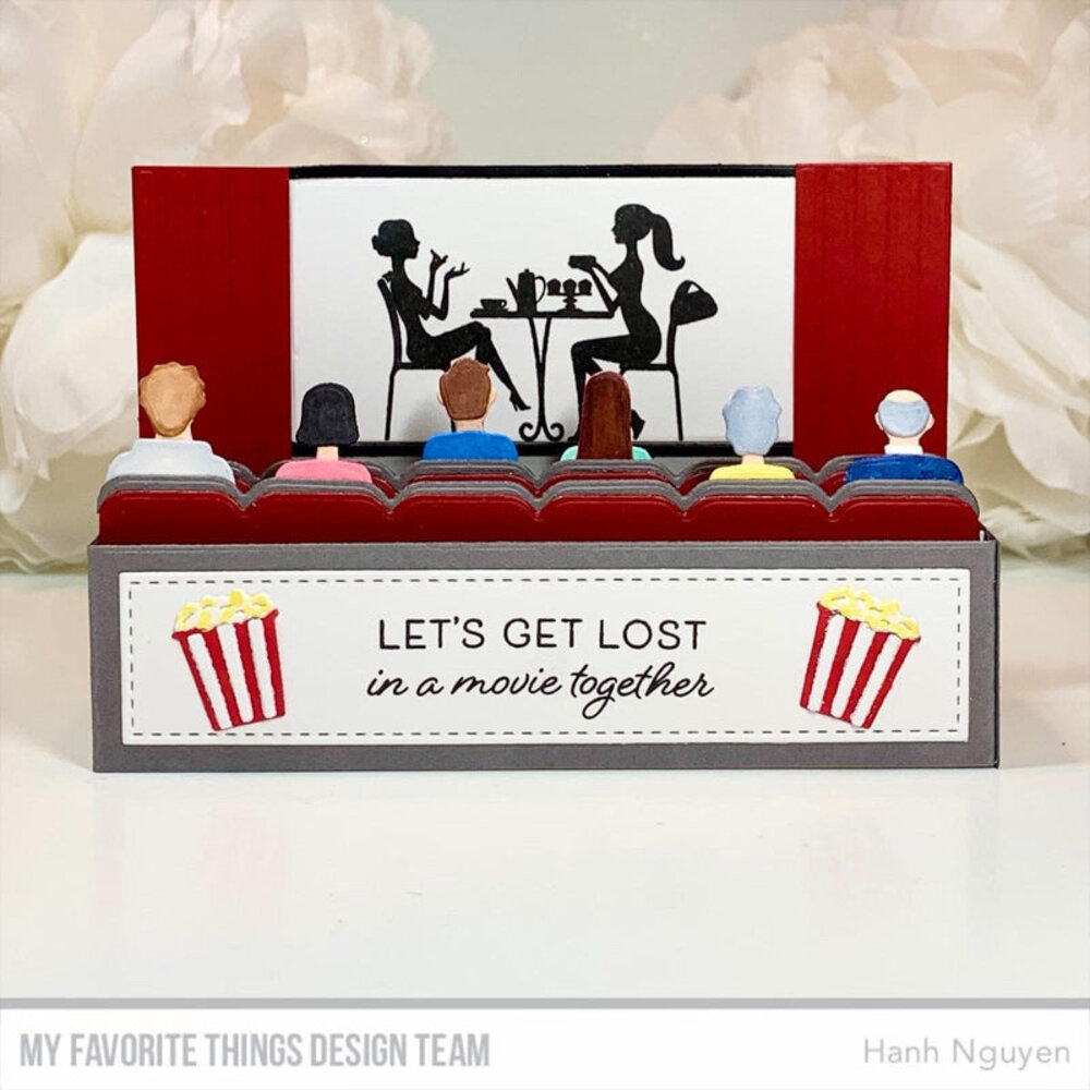 My Favorite Things At the Movies Friendship Clear Stamps (CS-776) (OUTLET)
