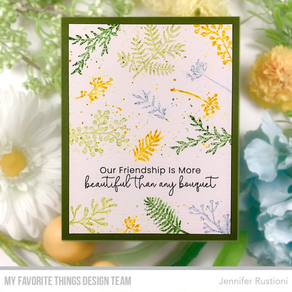 My Favorite Things Word Bouquet Clear Stamps (CS-780) (OUTLET)