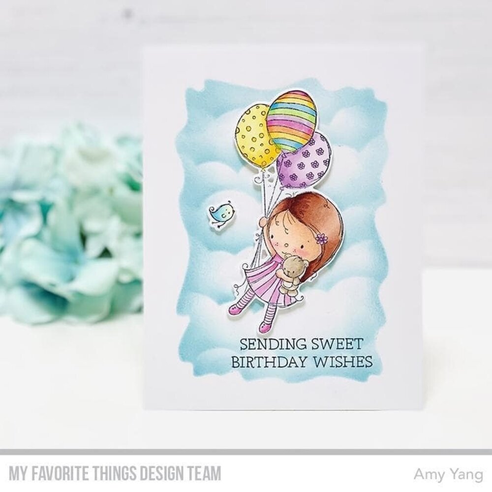 My Favorite Things Beautiful Birthday Girl Clear Stamps (RAM-018) (OUTLET)