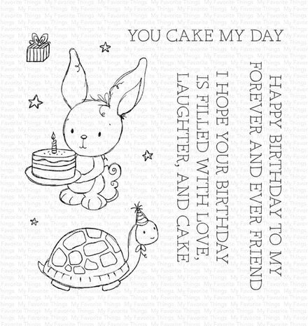 My Favorite Things You Cake My Day Clear Stamps (RAM-019) (OUTLET) My Favorite Things You Cake My Day Clear Stamps (RAM-019) (OUTLET)