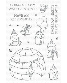 My Favorite Things Happy Waddle Clear Stamps (RAM-023) (OUTLET) My Favorite Things Happy Waddle Clear Stamps (RAM-023) (OUTLET)