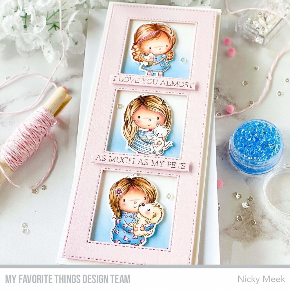 My Favorite Things Best Friend Furever Clear Stamps (RAM-026) (OUTLET)