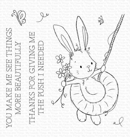 My Favorite Things Beautiful Bunny Clear Stamps (RAM-032) (OUTLET) My Favorite Things Beautiful Bunny Clear Stamps (RAM-032) (OUTLET)