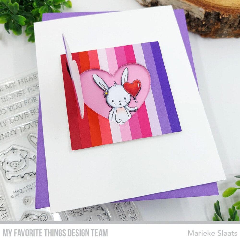 My Favorite Things My Punny Valentine Clear Stamps (RAM-048) (OUTLET)