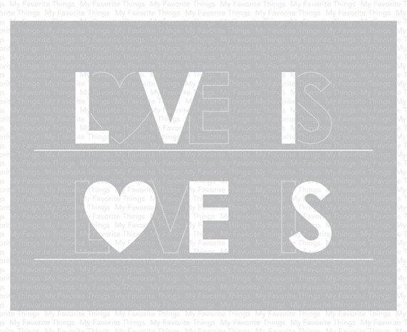 My Favorite Things Love Is Love Stencil (ST-172) (OUTLET) My Favorite Things Love Is Love Stencil (ST-172) (OUTLET)