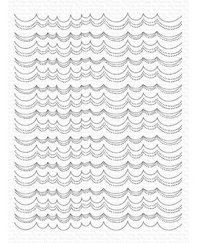 My Favorite Things Scallop Stripe Clear Stamps (SY-33) (OUTLET) My Favorite Things Scallop Stripe Clear Stamps (SY-33) (OUTLET)