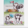 My Favorite Things Sweet Skunks Clear Stamps (SY-41) (OUTLET)