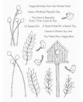 My Favorite Things SY Peaceful Birds Clear Stamps (SY-59) (OUTLET) My Favorite Things SY Peaceful Birds Clear Stamps (SY-59) (OUTLET)