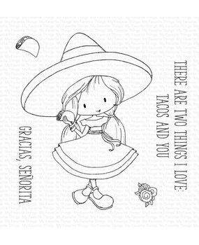 My Favorite Things Sweet Señorita Clear Stamps (TI-016) (OUTLET) My Favorite Things Sweet Señorita Clear Stamps (TI-016) (OUTLET)