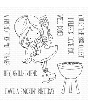 My Favorite Things Grill-friend Clear Stamps (TI-018) (OUTLET) My Favorite Things Grill-friend Clear Stamps (TI-018) (OUTLET)